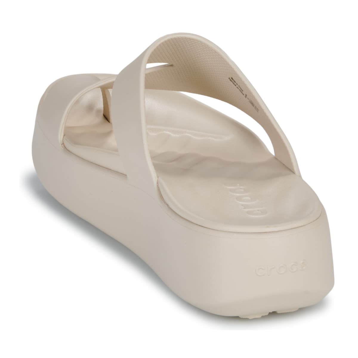 Women's Flip Flops Crocs Beige