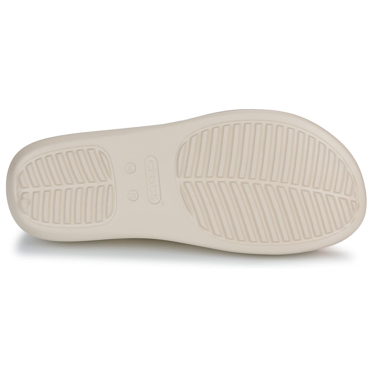 Women's Flip Flops Crocs Beige