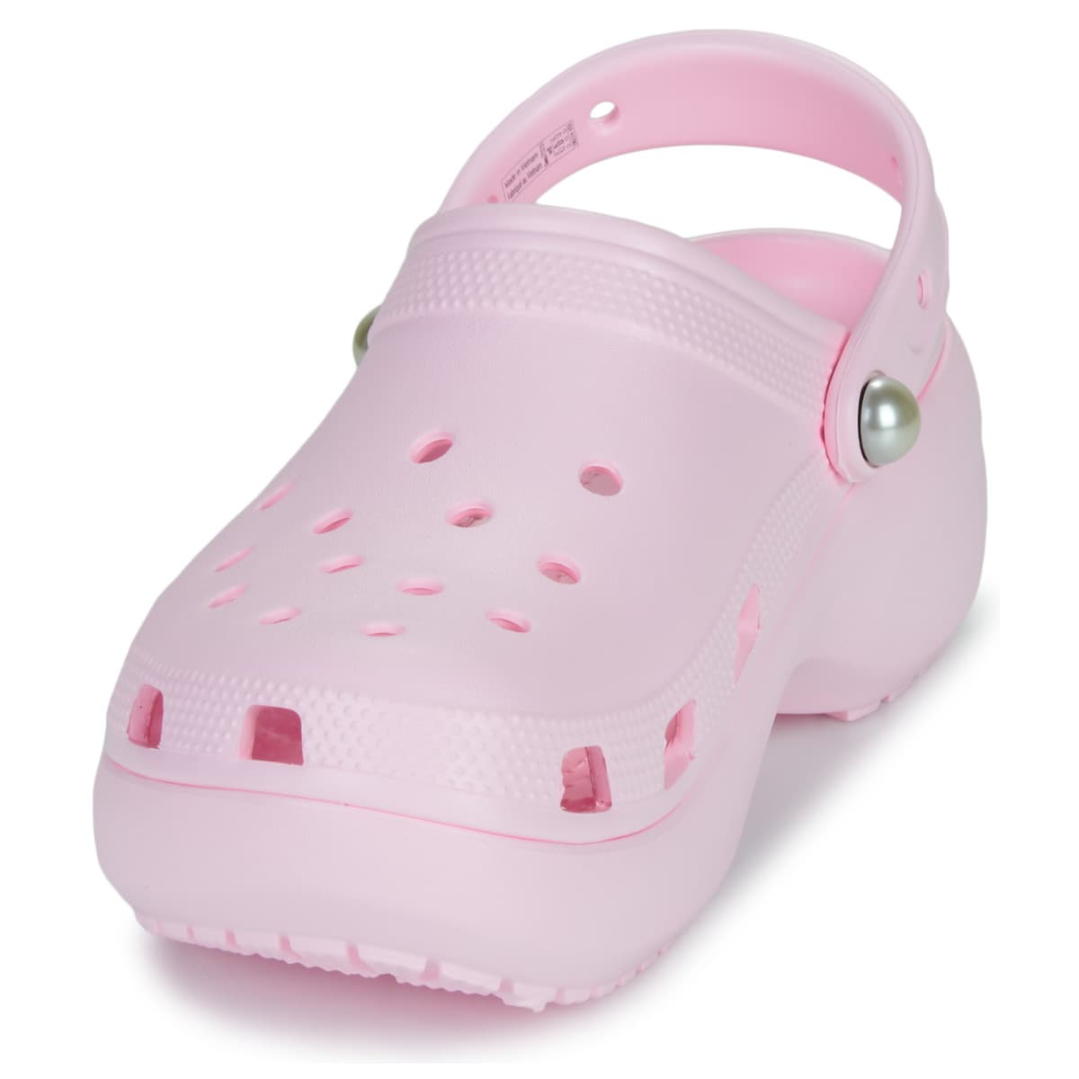 Γυναικείο Σαμπό Crocs Classic Platform Pearl Clog Ανατομικό Χρώματος Ροζ 211231-6ZW