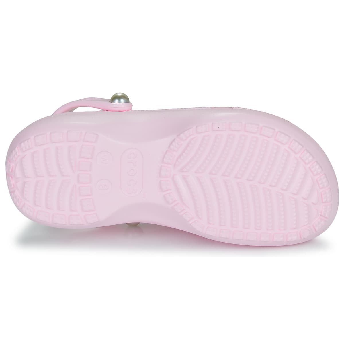 Γυναικείο Σαμπό Crocs Classic Platform Pearl Clog Ανατομικό Χρώματος Ροζ 211231-6ZW