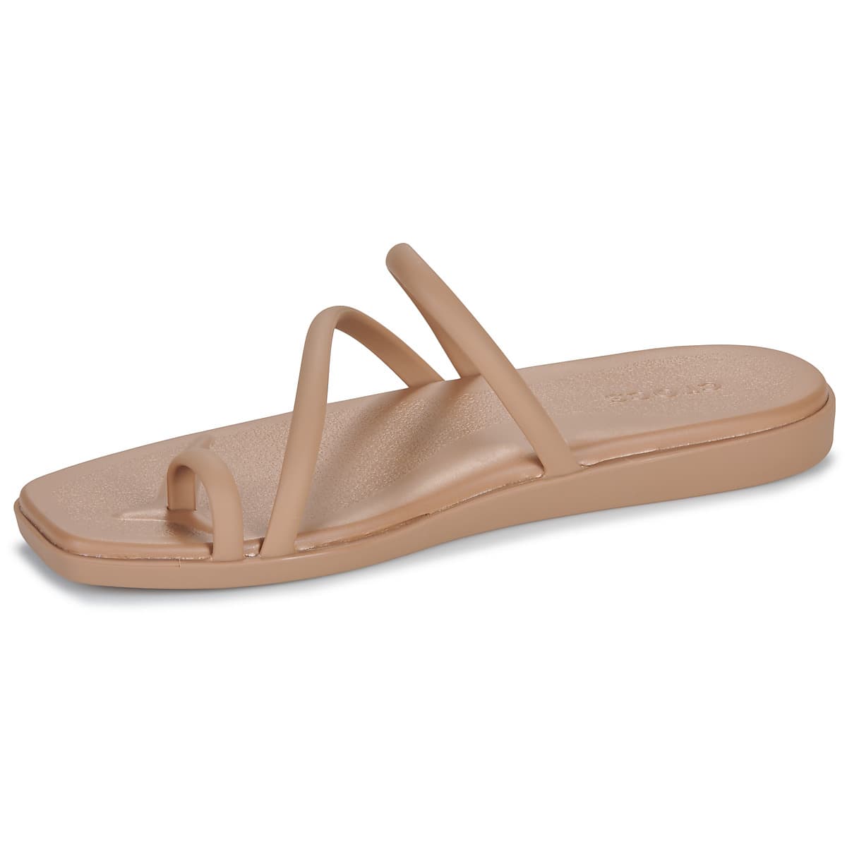 Women's Flip Flops Crocs Beige