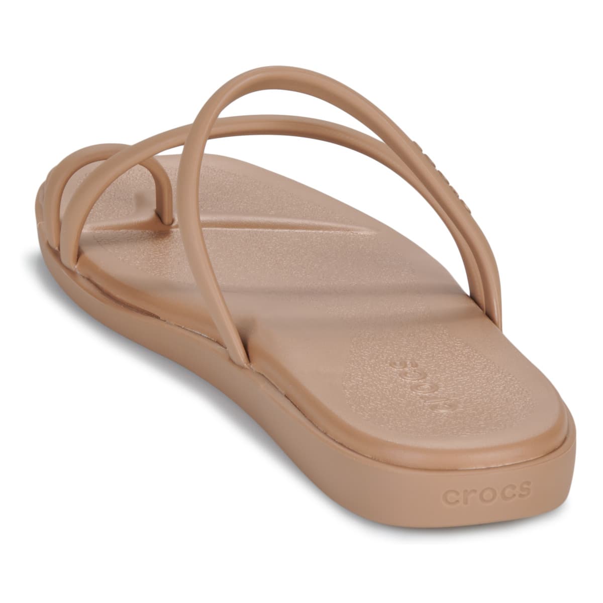 Women's Flip Flops Crocs Beige