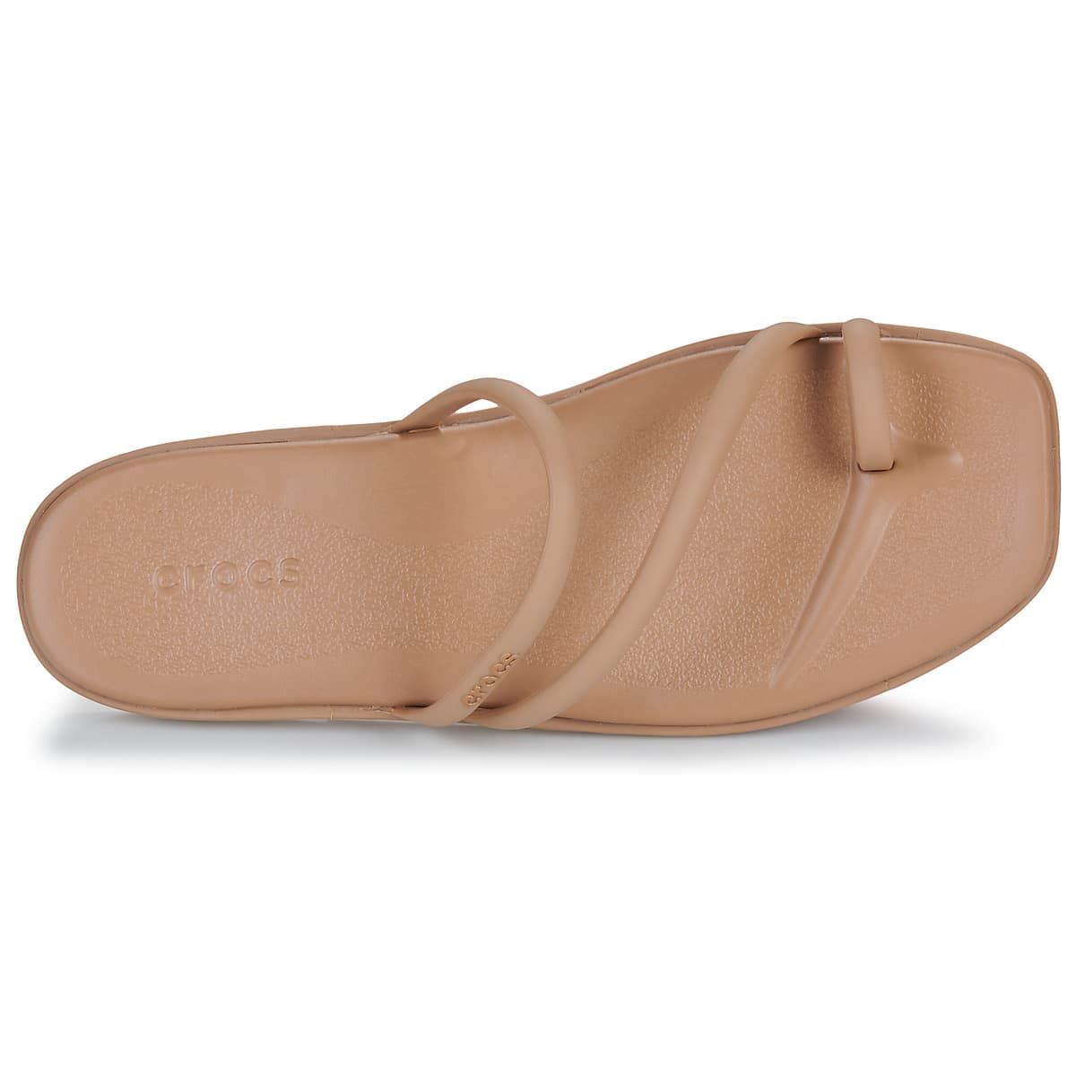 Women's Flip Flops Crocs Beige