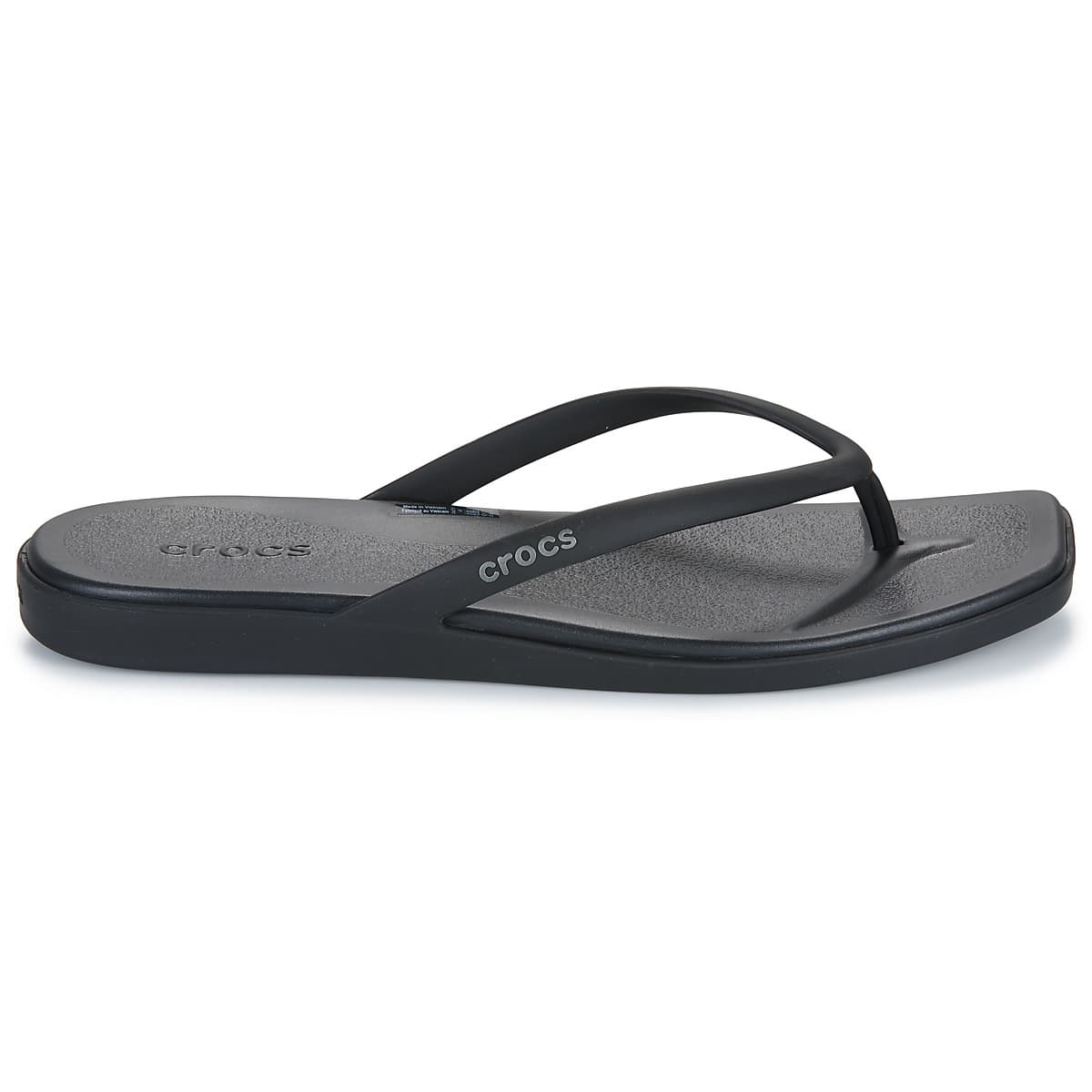 Women's Flip Flops Crocs Black