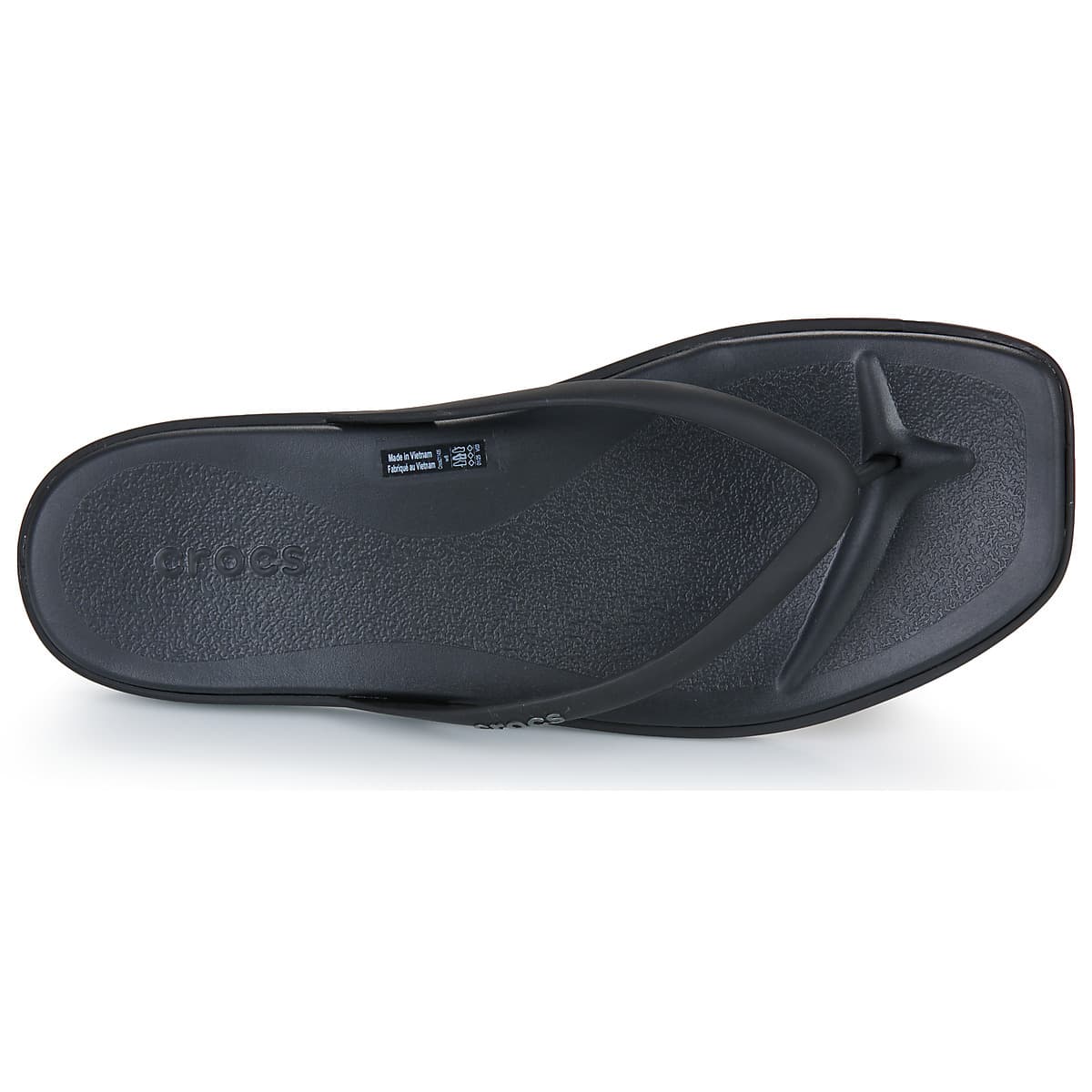 Women's Flip Flops Crocs Black