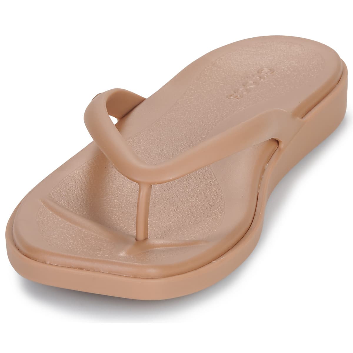 Women's Flip Flops Crocs Beige