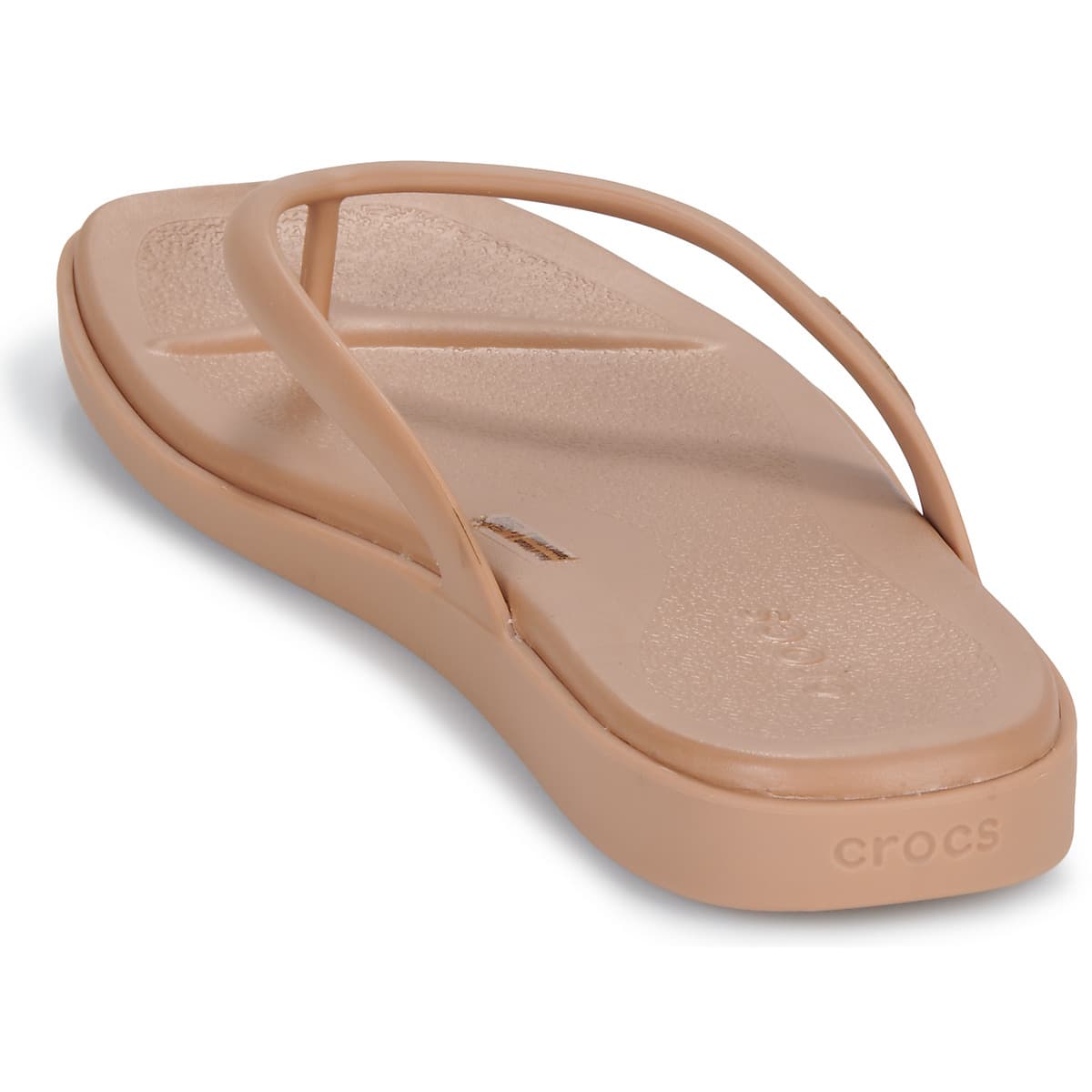 Women's Flip Flops Crocs Beige