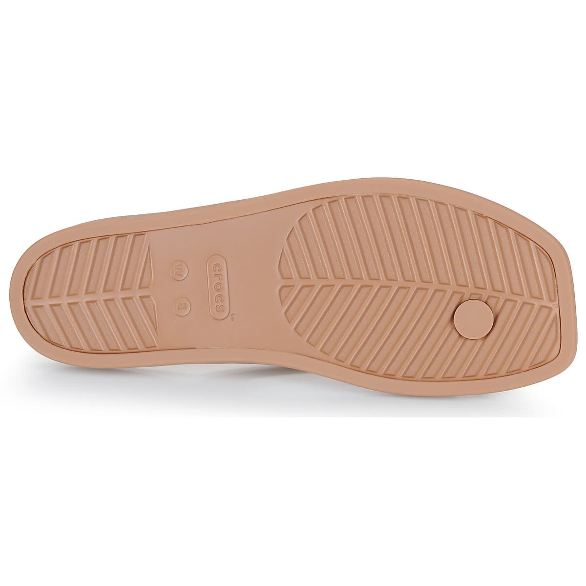 Women's Flip Flops Crocs Beige
