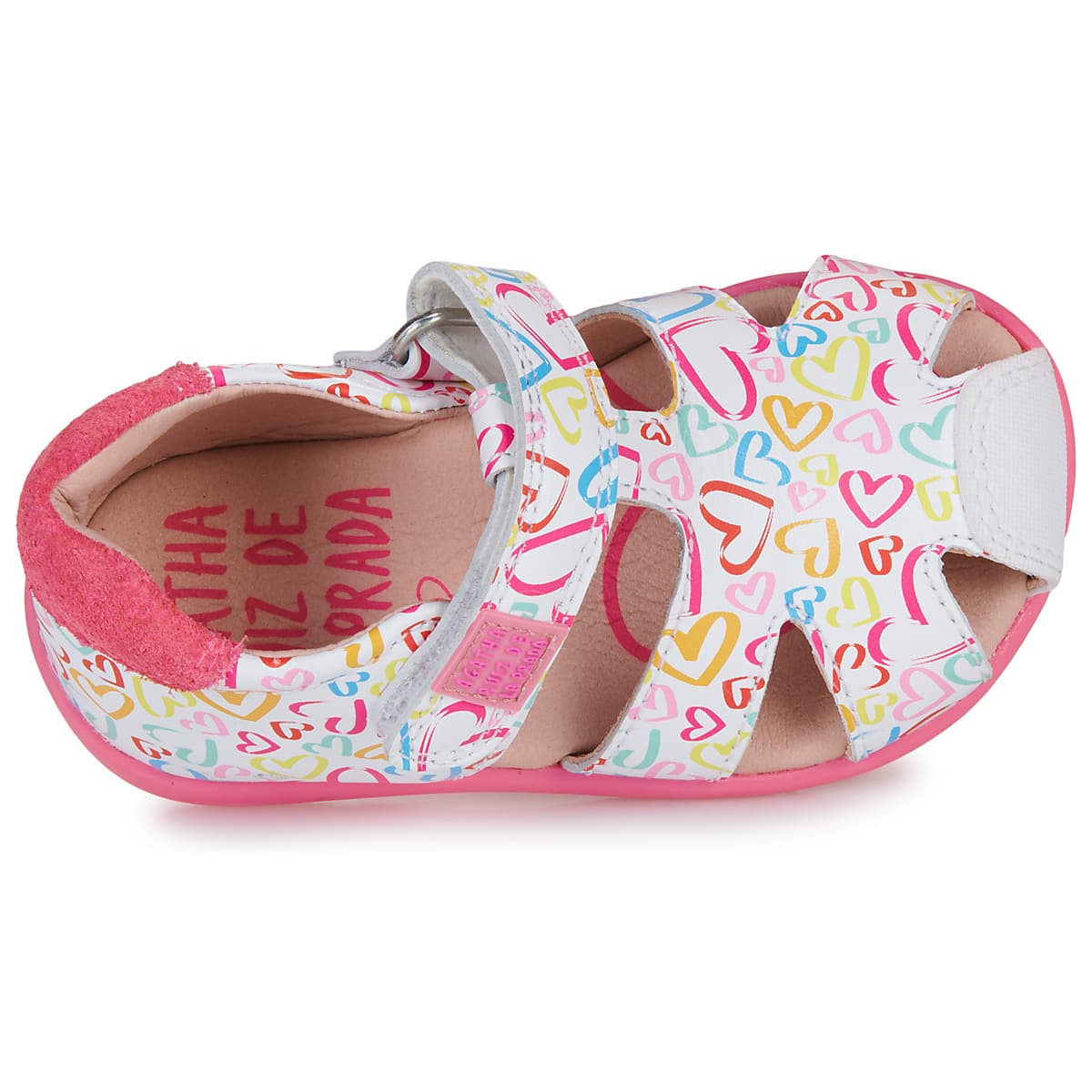 Παιδικό Κλειστό Πέδιλο για Κορίτσι Agatha Ruiz De La Prada Χρώματος Λευκό 252902-B050