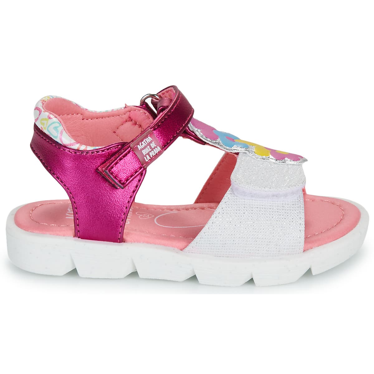 Girls' Sandals Agatha Ruiz de la Prada Silver