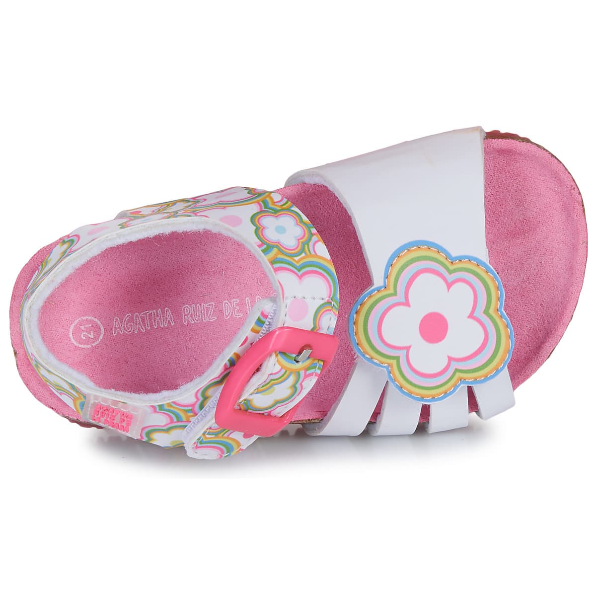 Girls' Sandals Agatha Ruiz de la Prada White