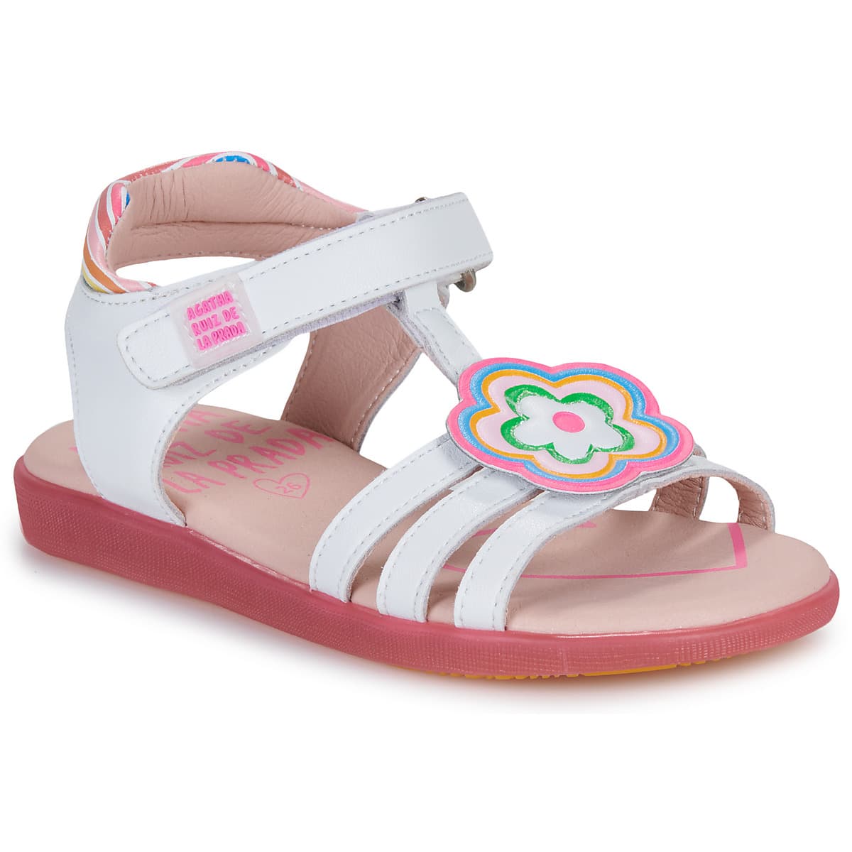 Girls' Sandals Agatha Ruiz de la Prada White