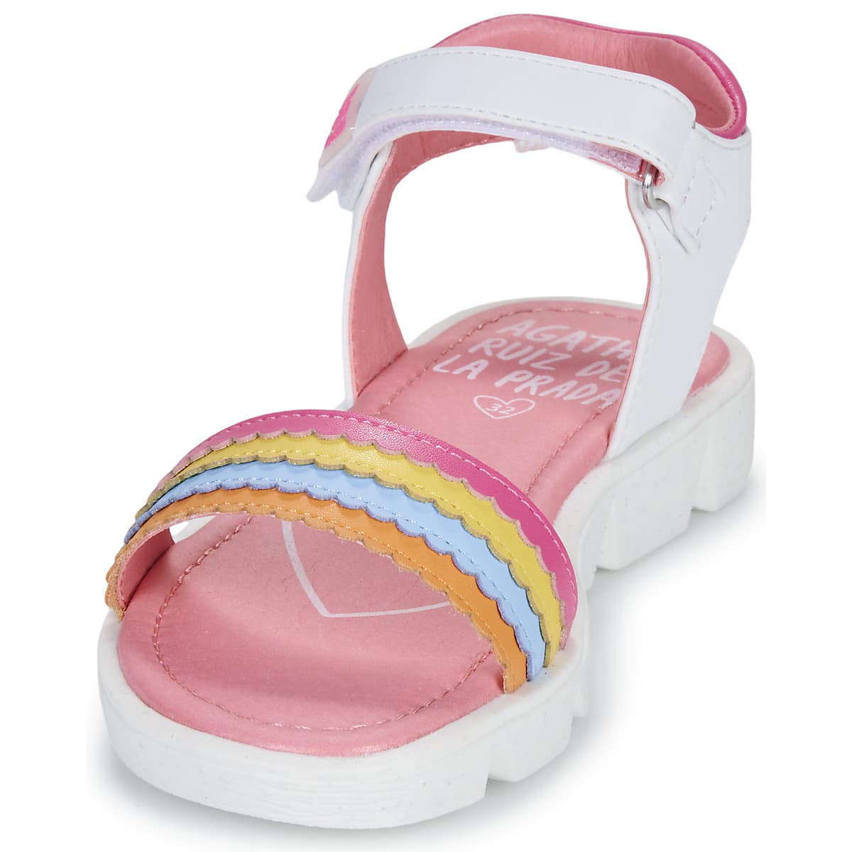 Girls' Sandals Agatha Ruiz de la Prada White