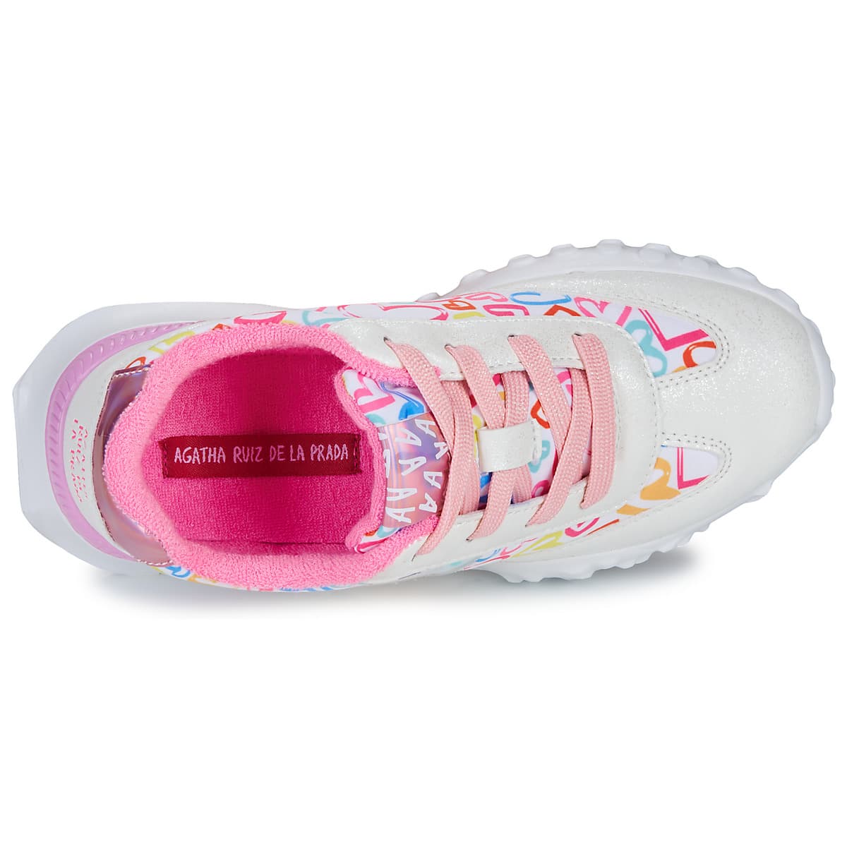 Girls' Sneakers Agatha Ruiz de la Prada White