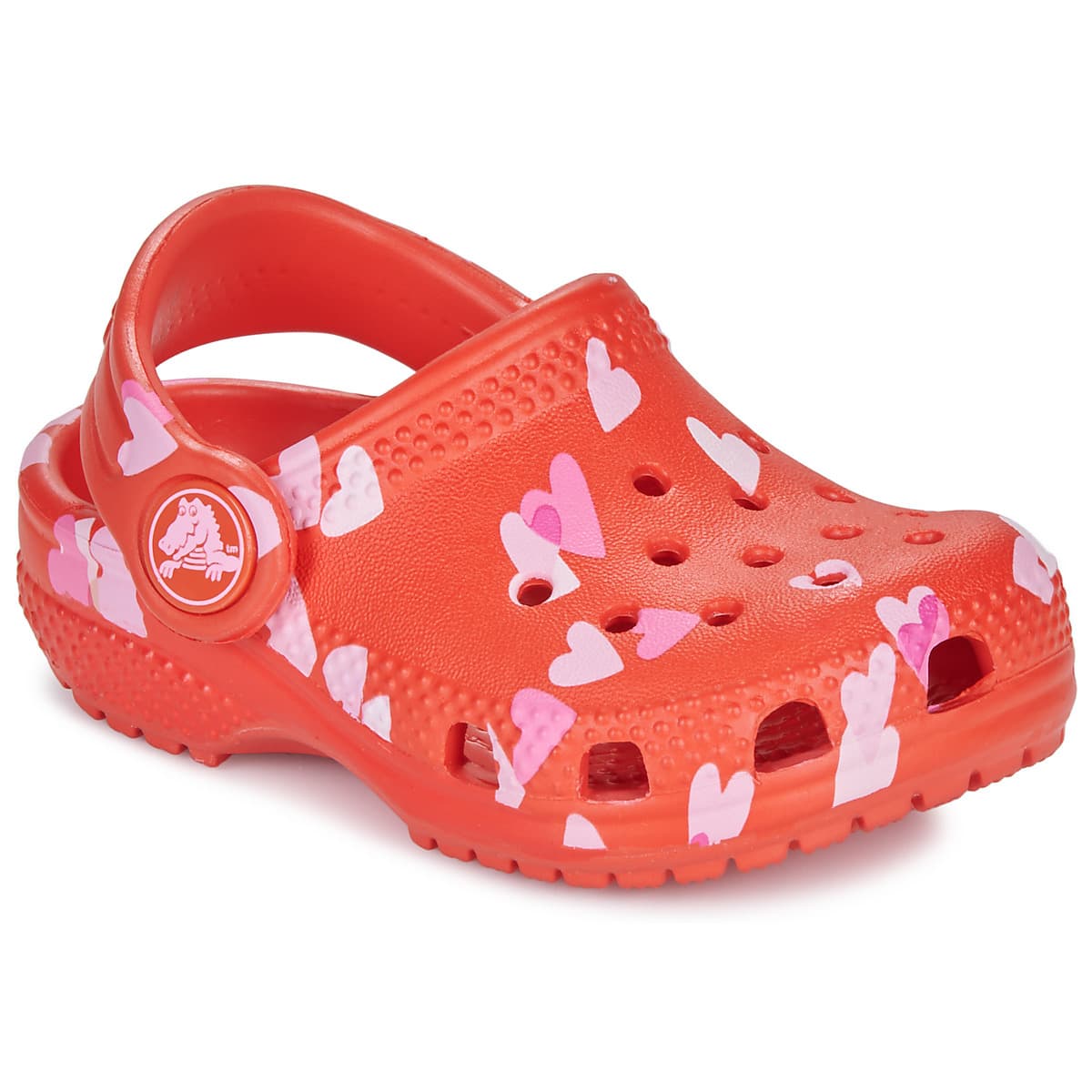 Girls' Slippers Crocs Red