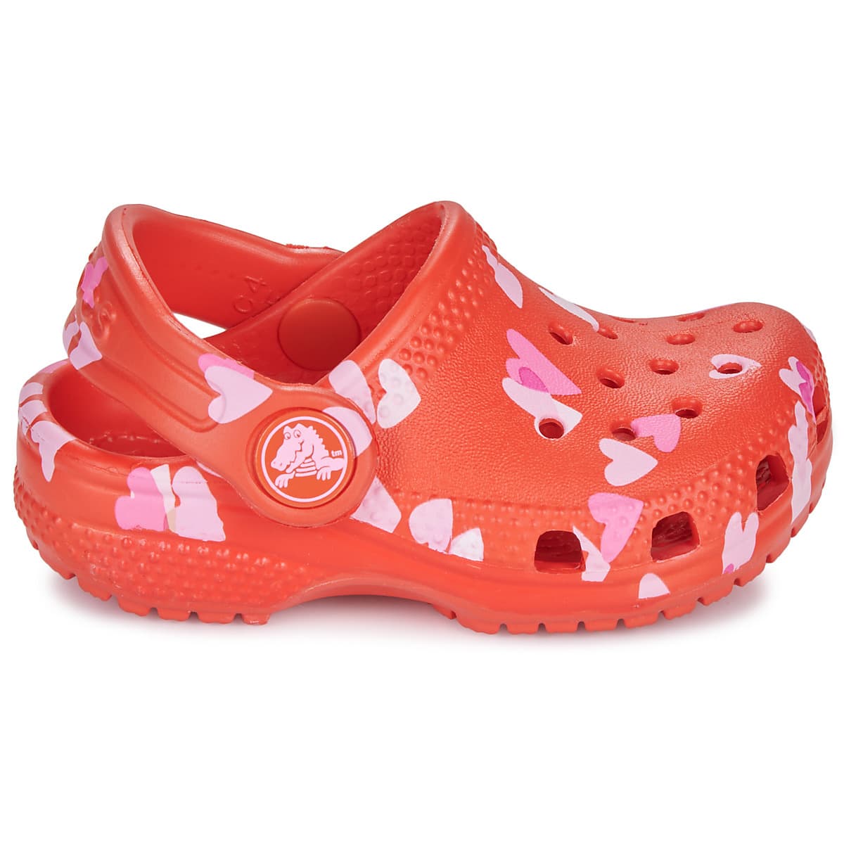 Girls' Slippers Crocs Red