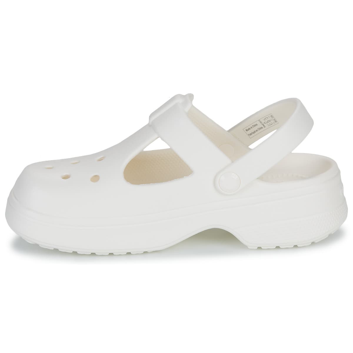 Girls' Slippers Crocs White
