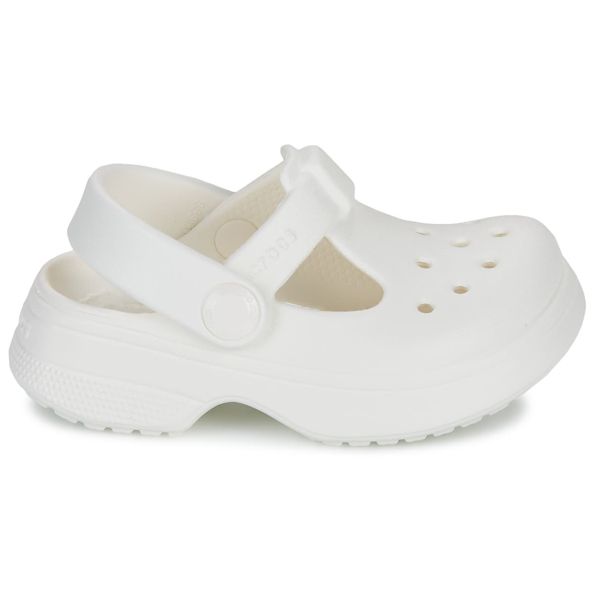 Girls' Slippers Crocs White