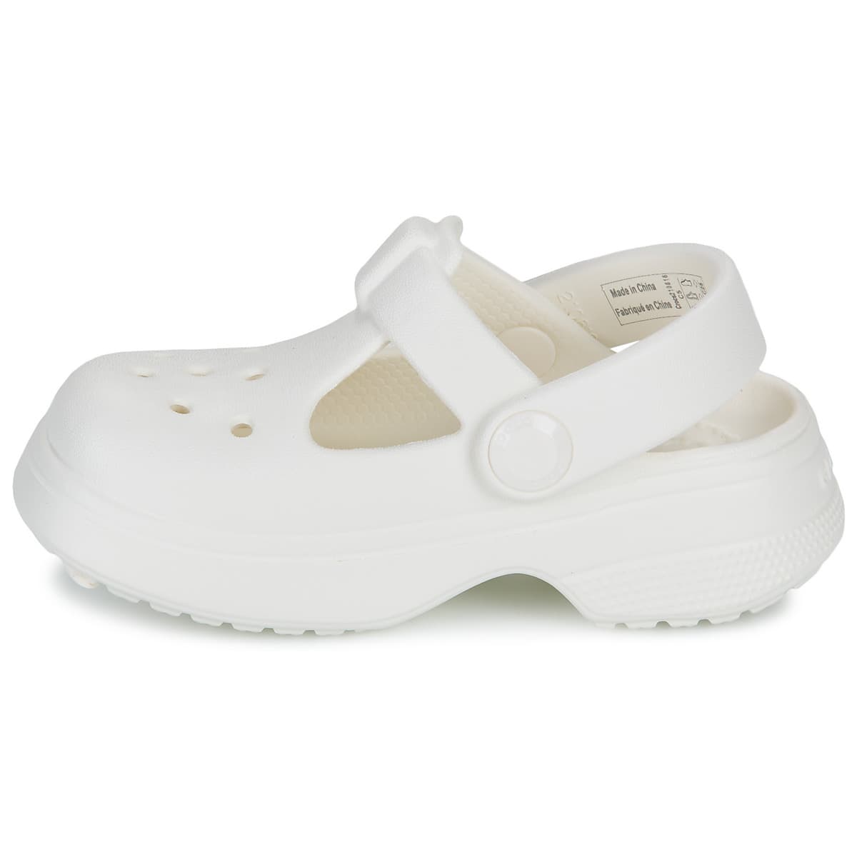 Girls' Slippers Crocs White