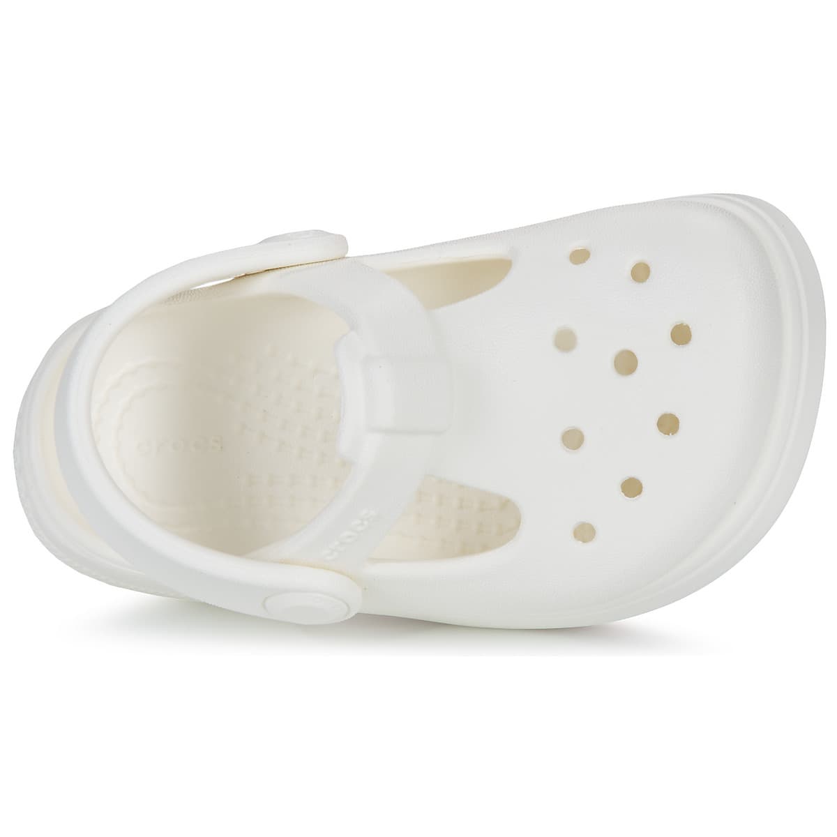 Girls' Slippers Crocs White