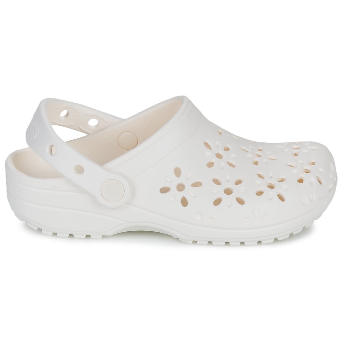 Girls' Slippers Crocs White
