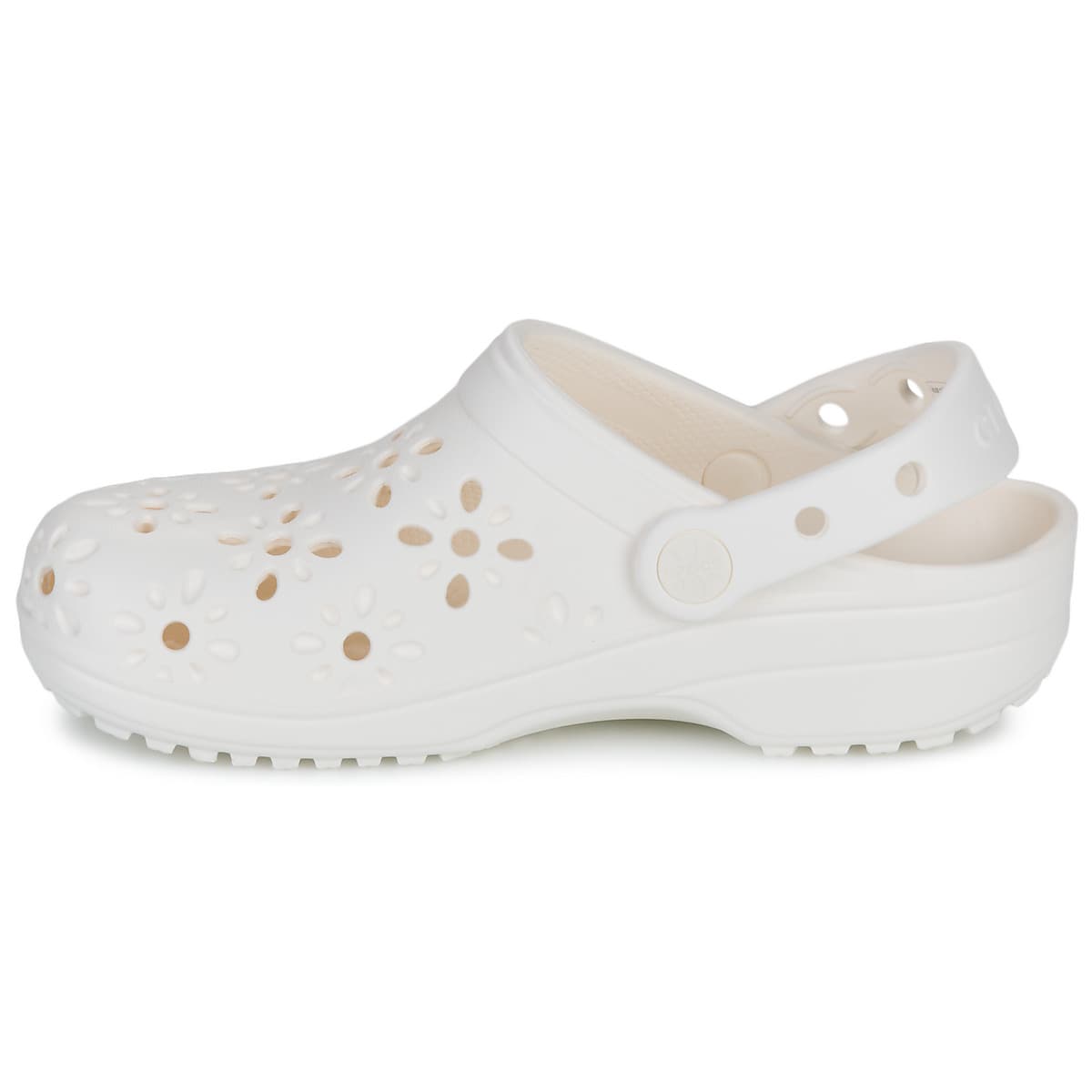 Girls' Slippers Crocs White