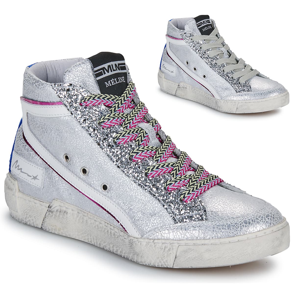 Women's Sneakers Meline Silver