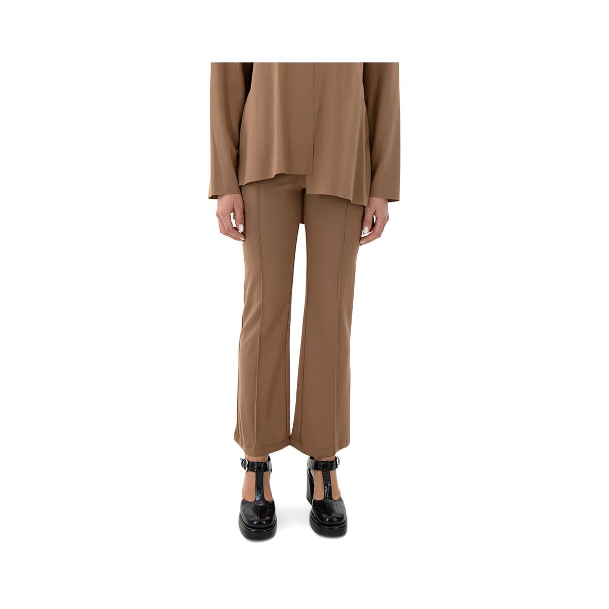 Elastic High Waist Slim Fit Pants Women My T Wearables