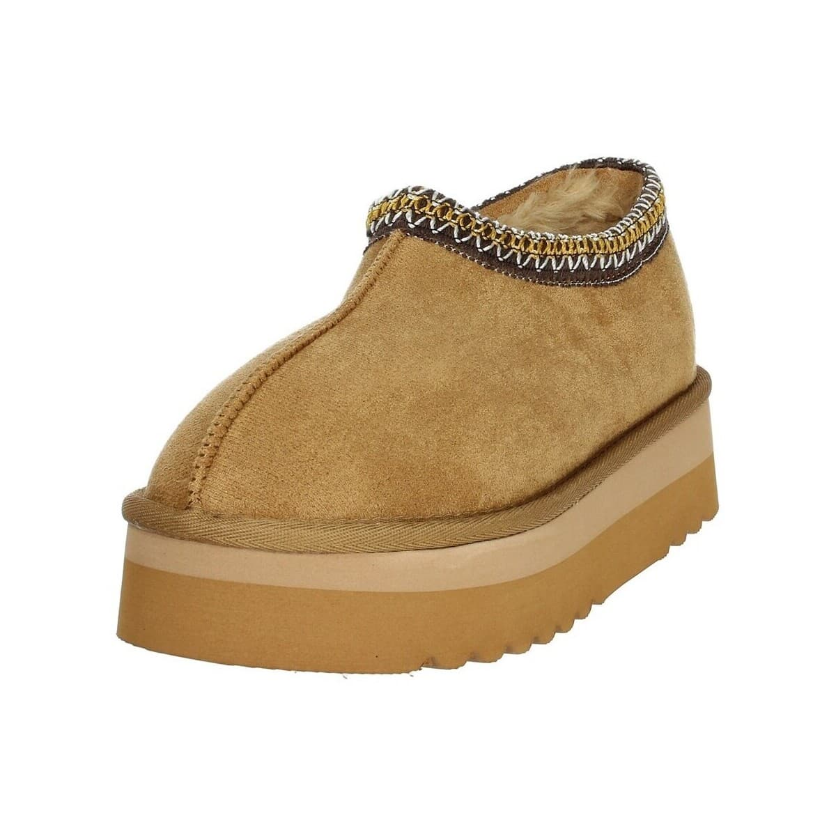 Women's Loafers Gold&gold Brown