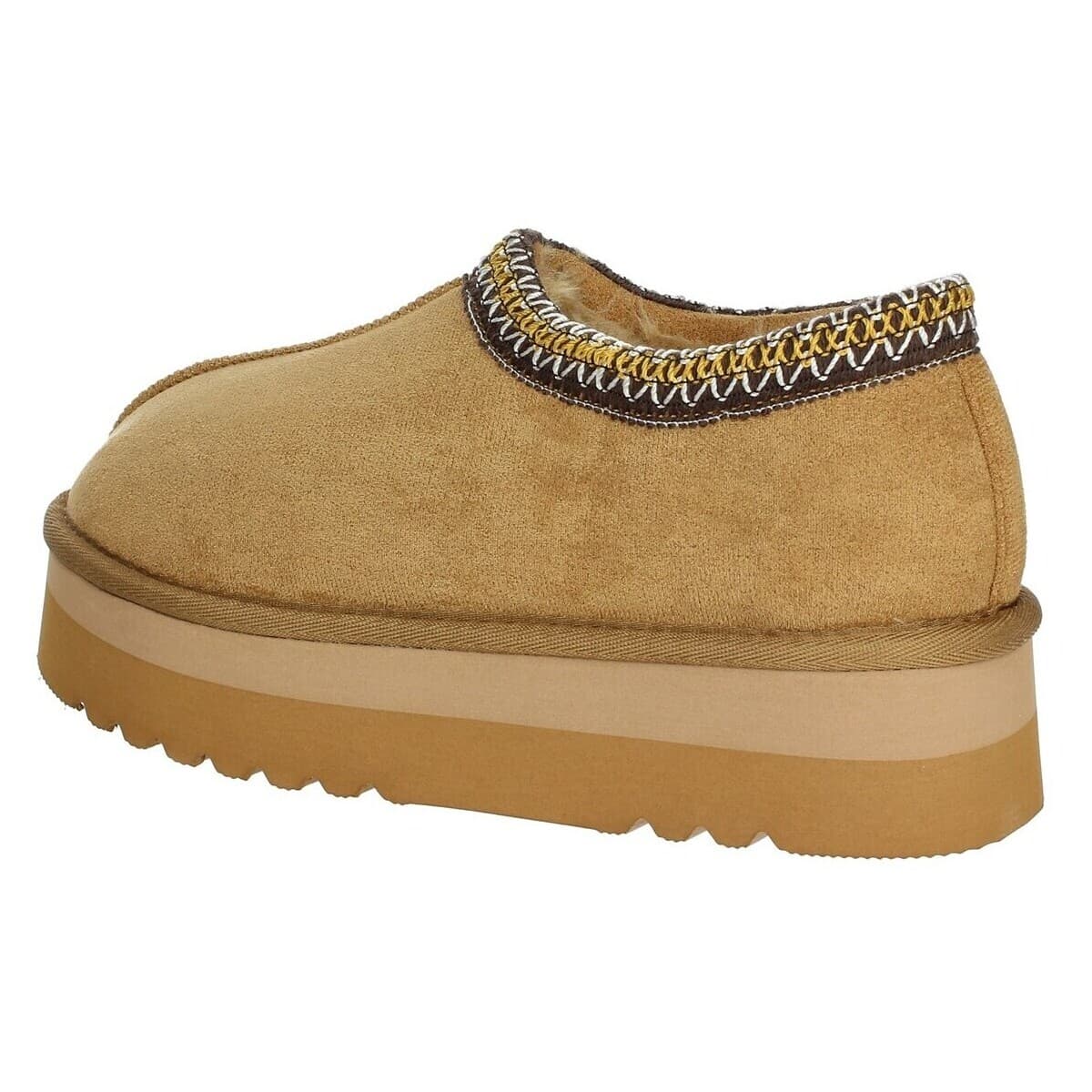 Women's Loafers Gold&gold Brown