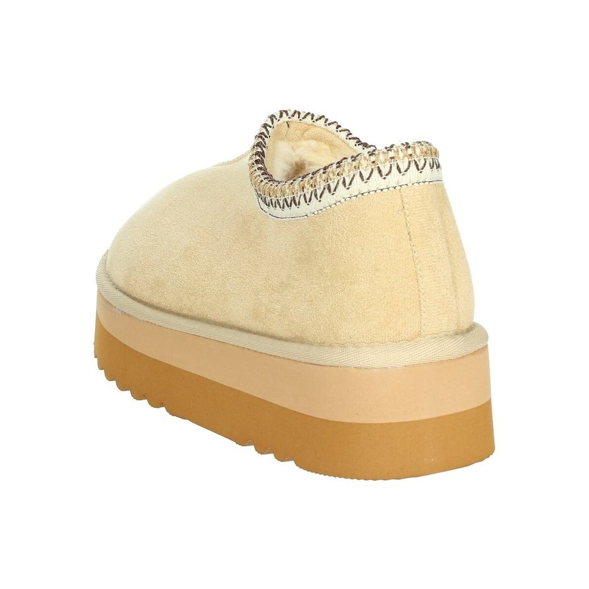 Women's Loafers Gold&gold Beige