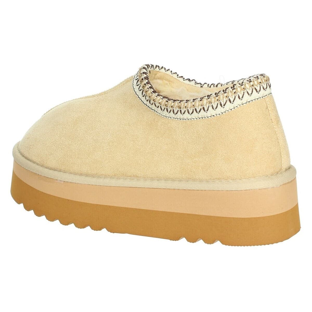 Women's Loafers Gold&gold Beige