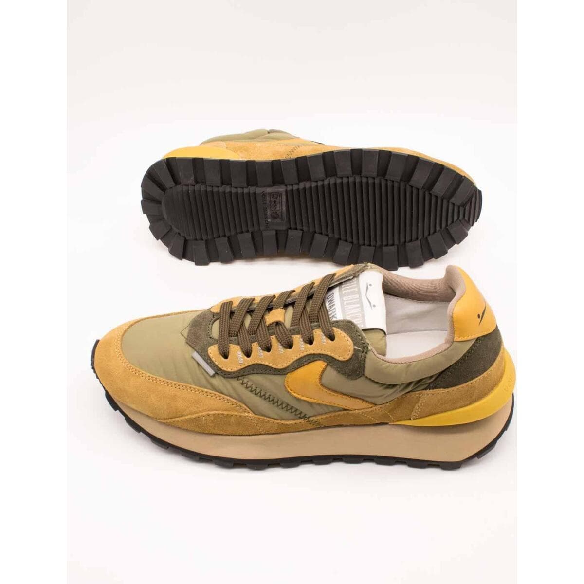 Men's Sneakers Voile Blanche Green