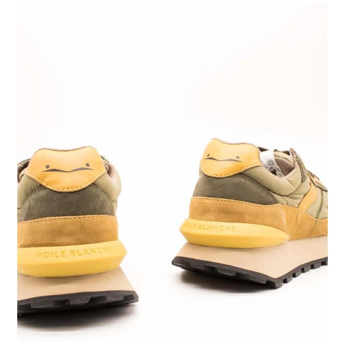 Men's Sneakers Voile Blanche Green