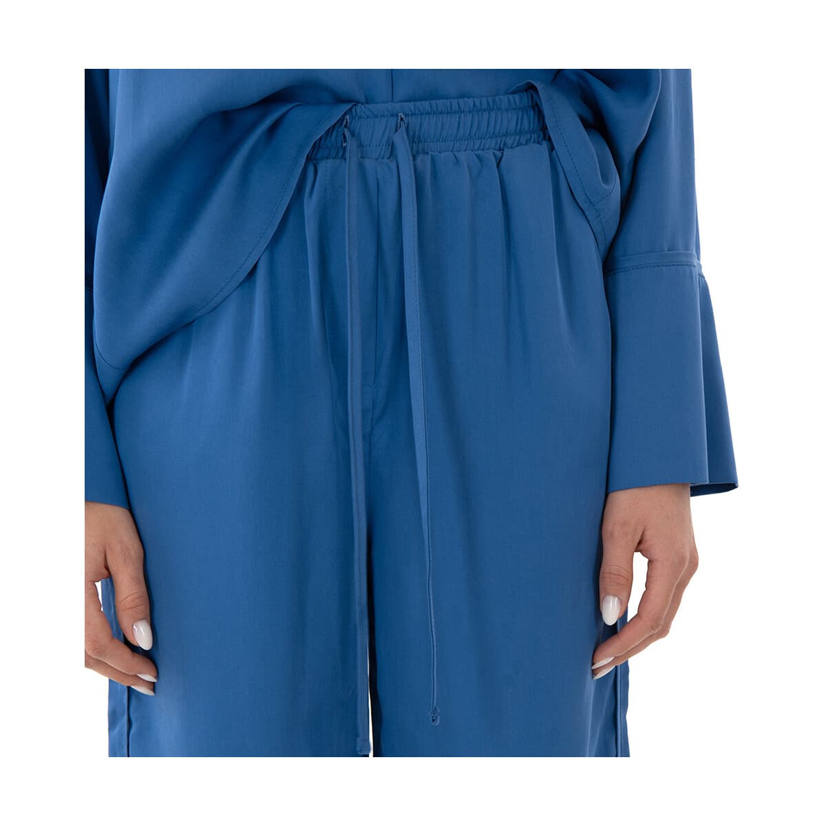 Women's Pants Black N Black Multicolor