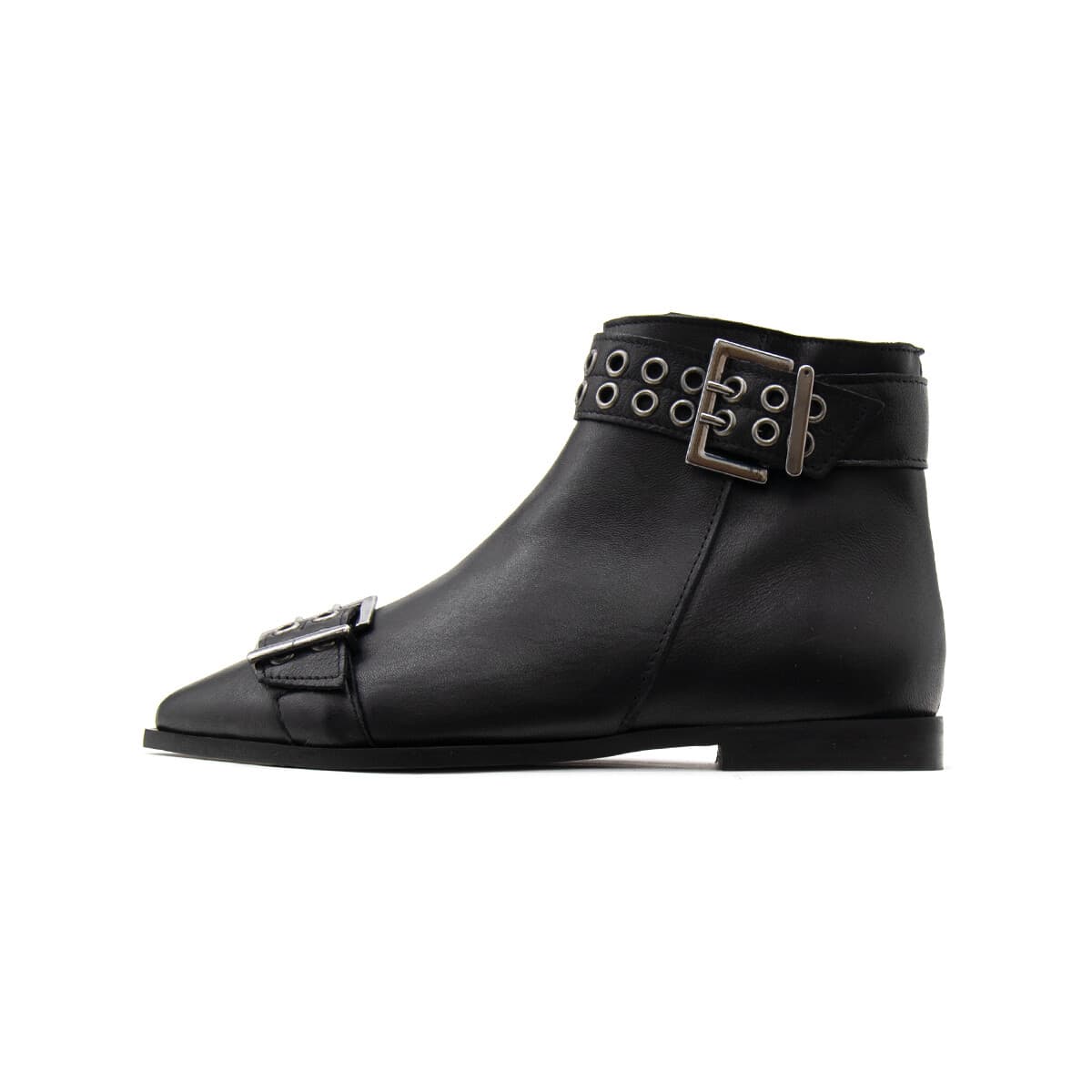 Μποτάκια/Low boots Riccianera LEATHER ANKLE BOOTS WOMEN