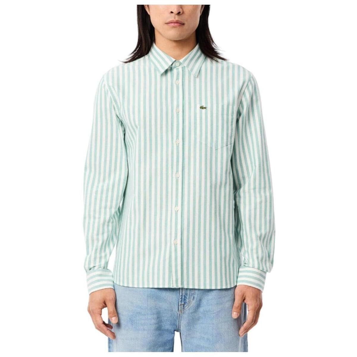 Men's Shirts Lacoste Green