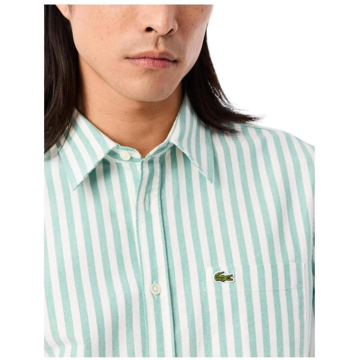 Men's Shirts Lacoste Green