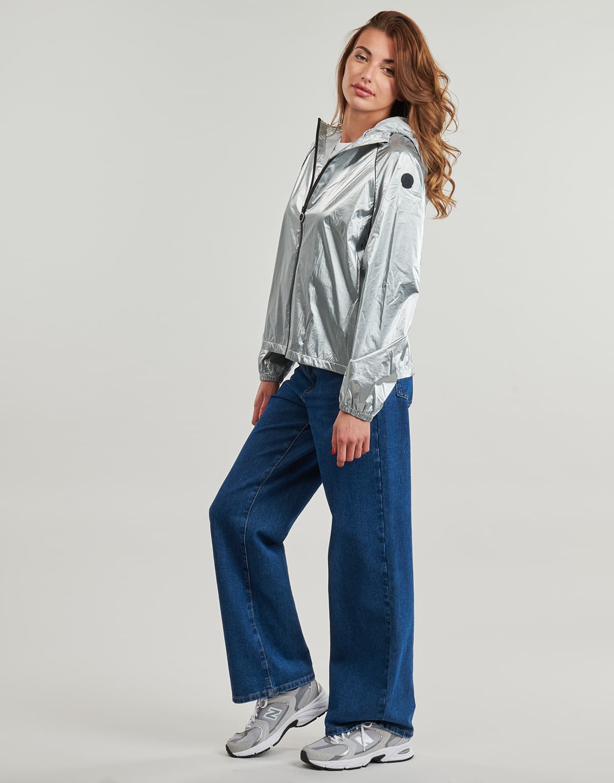 Women's Windbreakers JOTT Silver