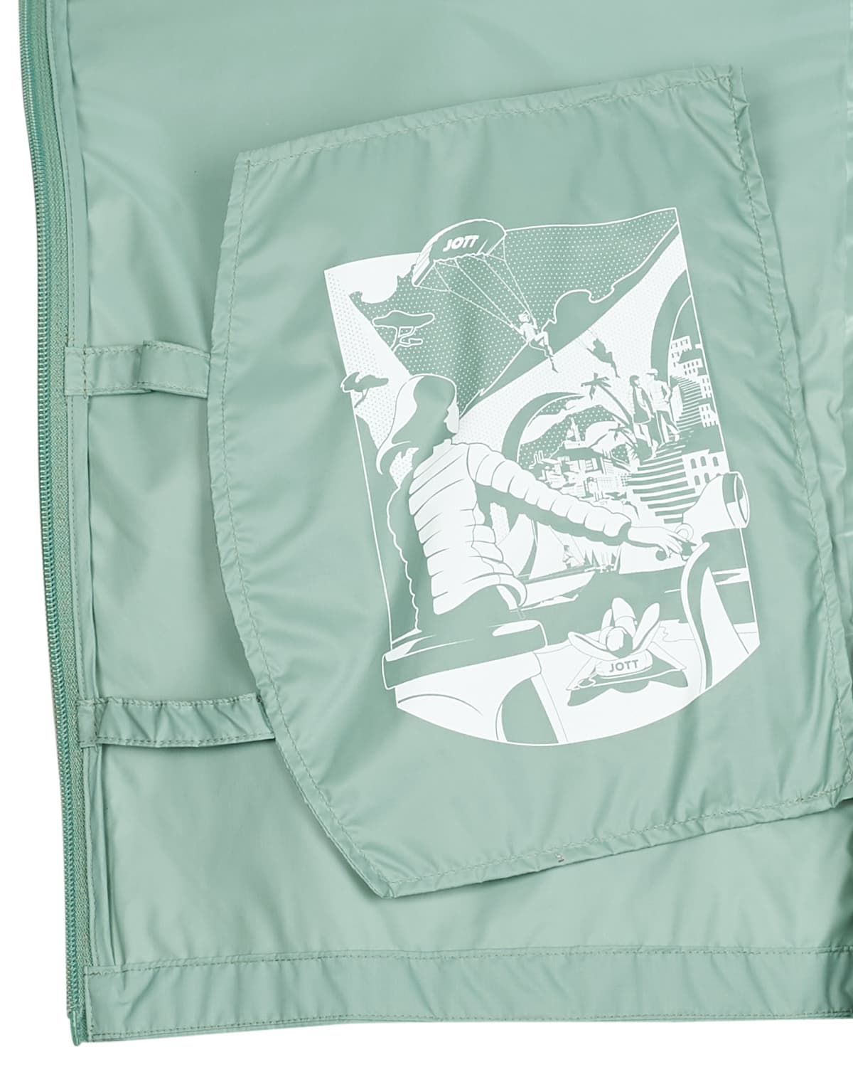 Men's Windbreakers JOTT Green