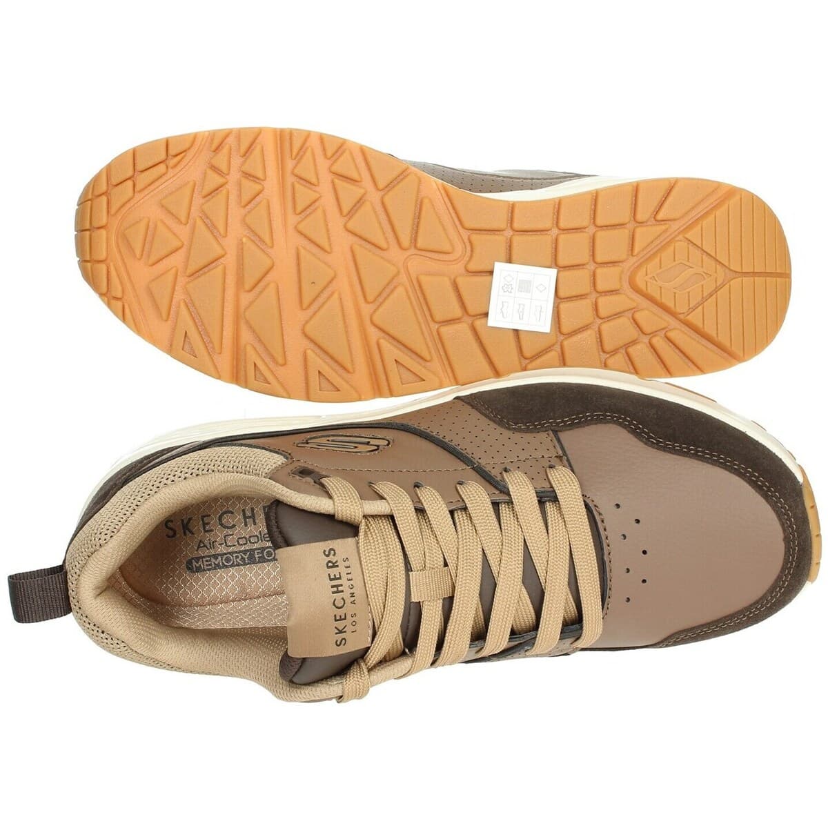 Men's Sneakers Skechers Brown