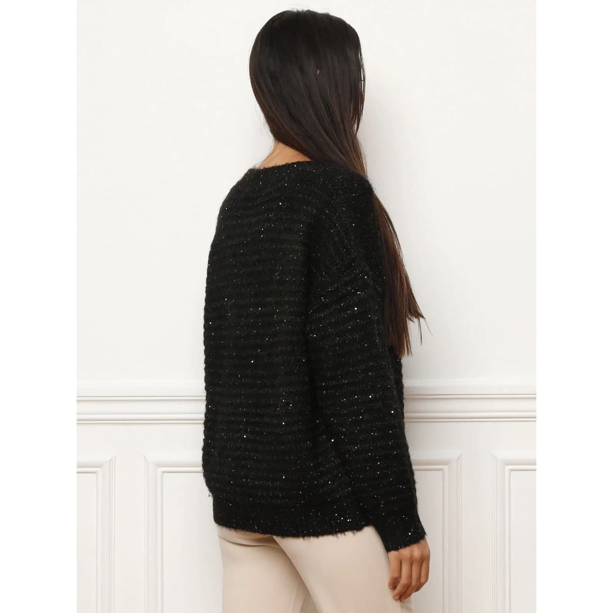 Women's Sweaters La Modeuse Black