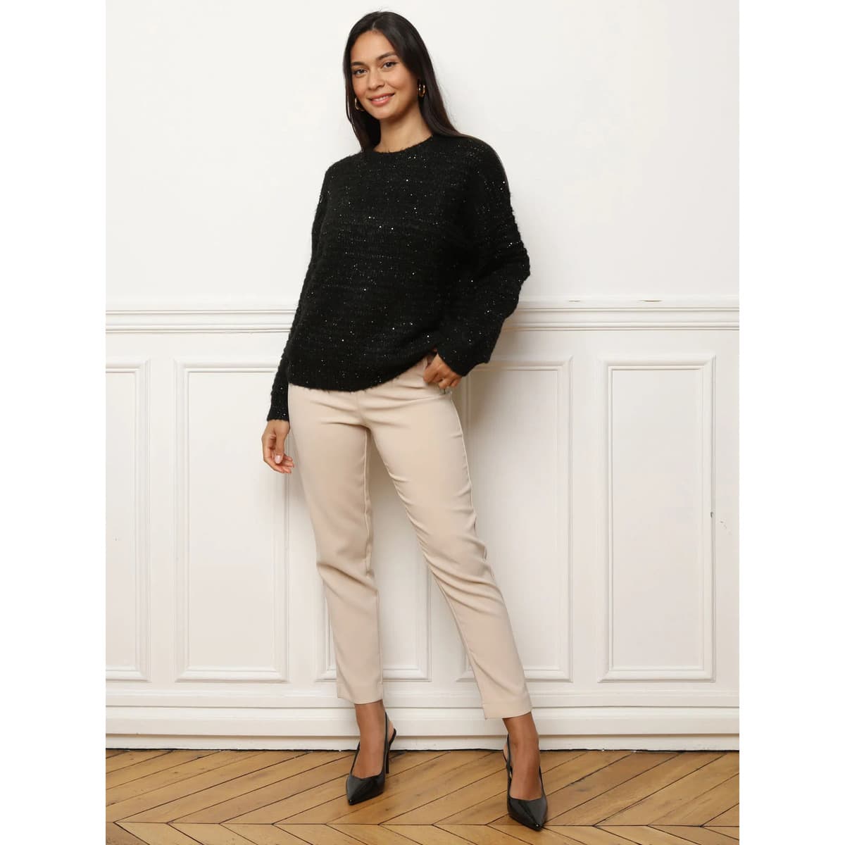 Women's Sweaters La Modeuse Black