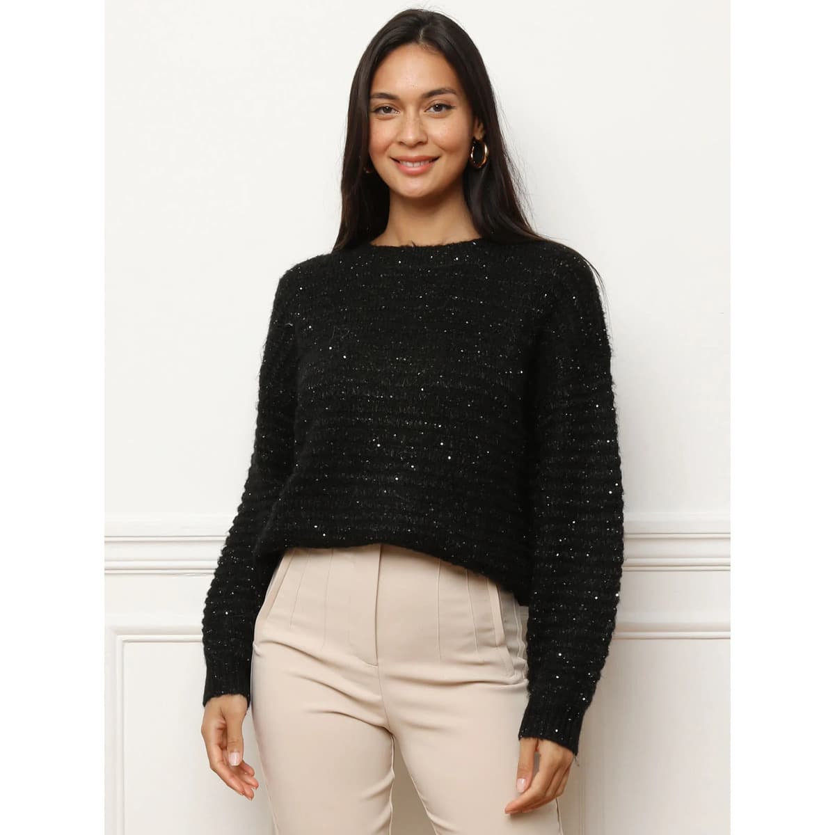 Women's Sweaters La Modeuse Black
