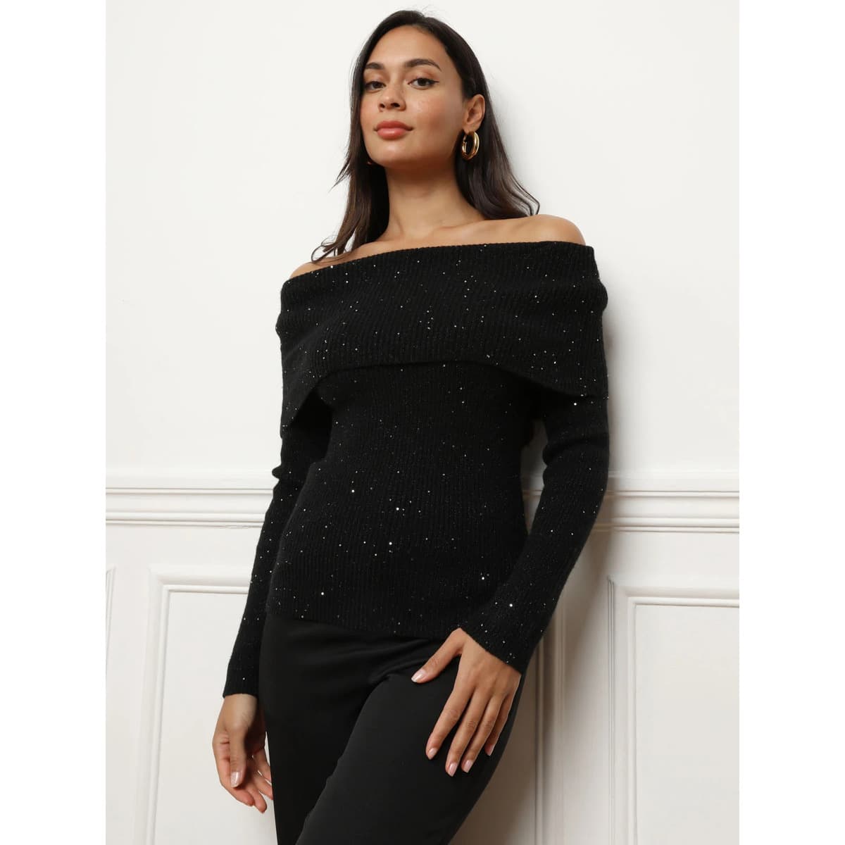 Women's Sweaters La Modeuse Black