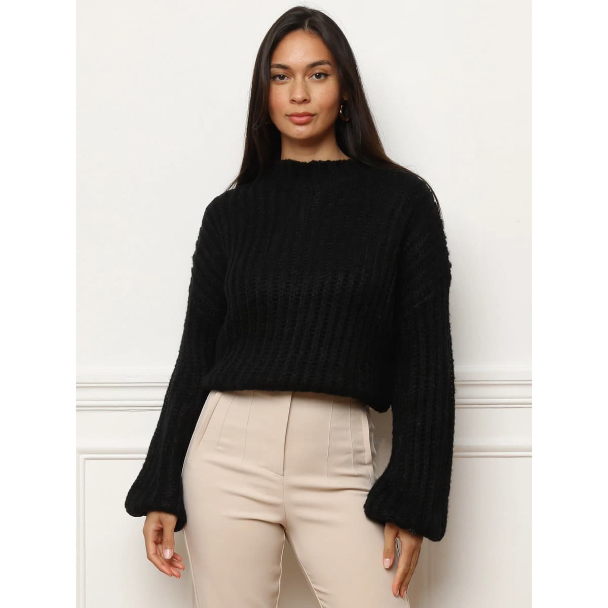 Women's Sweaters La Modeuse Black