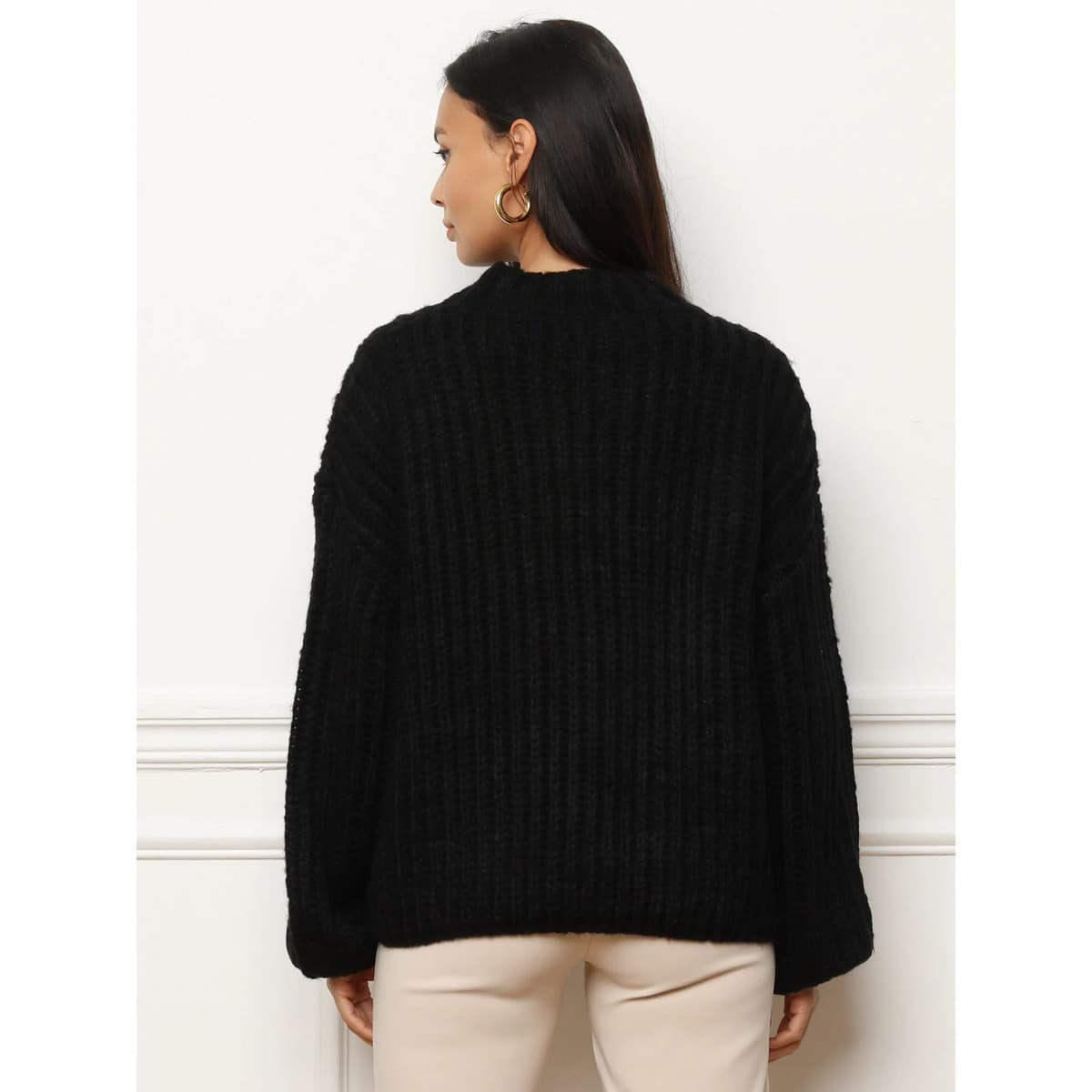 Women's Sweaters La Modeuse Black