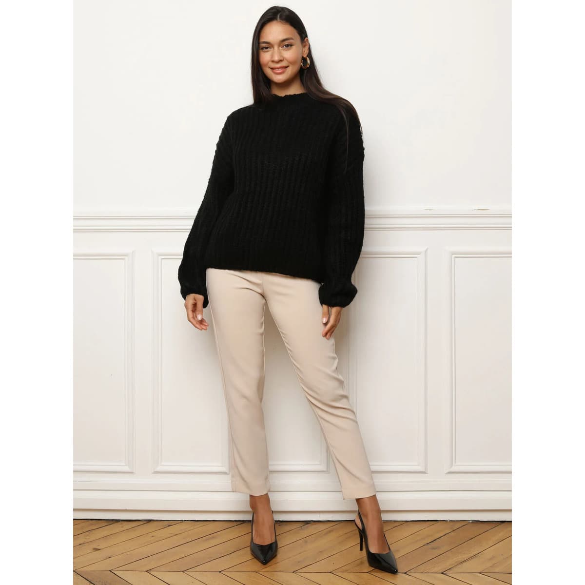 Women's Sweaters La Modeuse Black