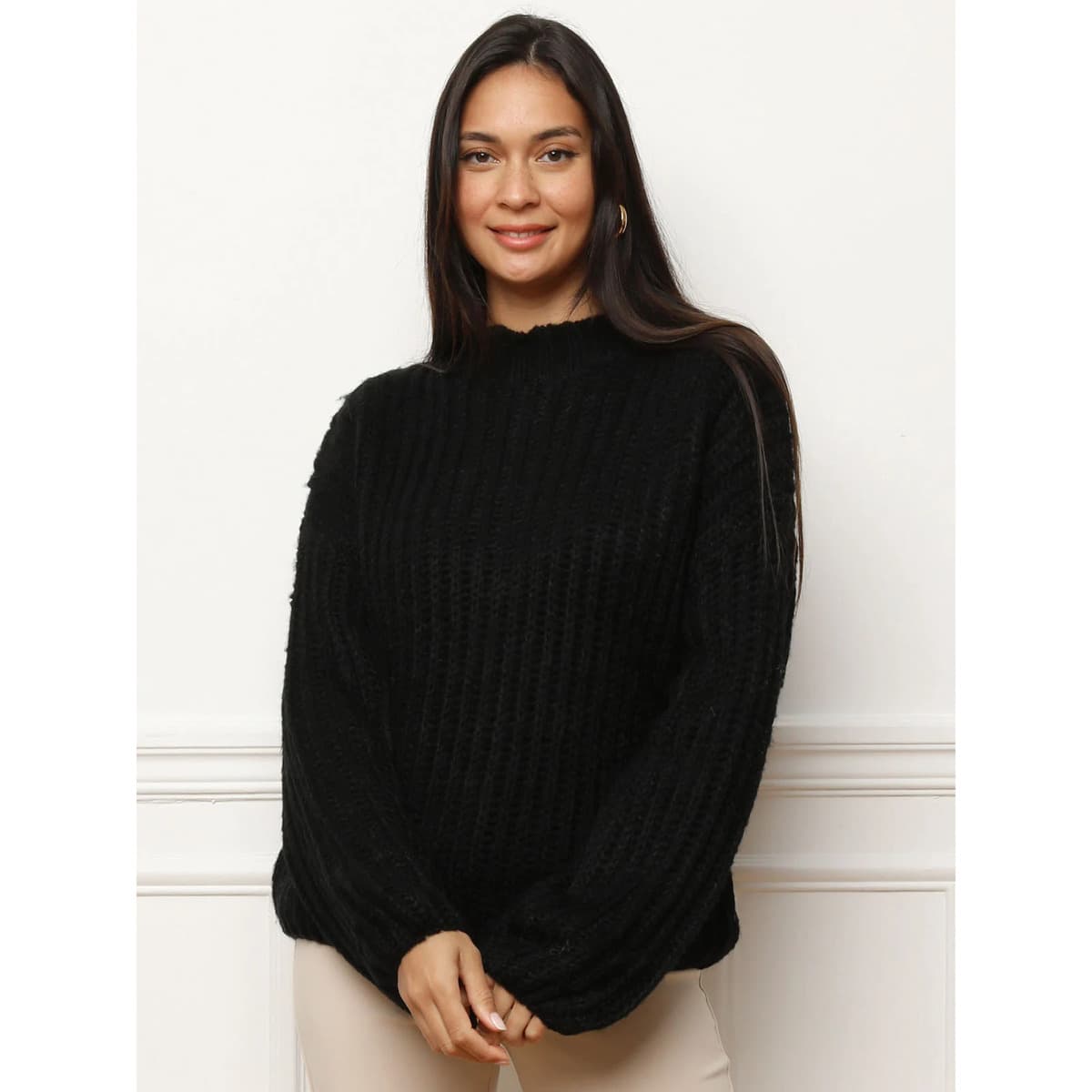 Women's Sweaters La Modeuse Black