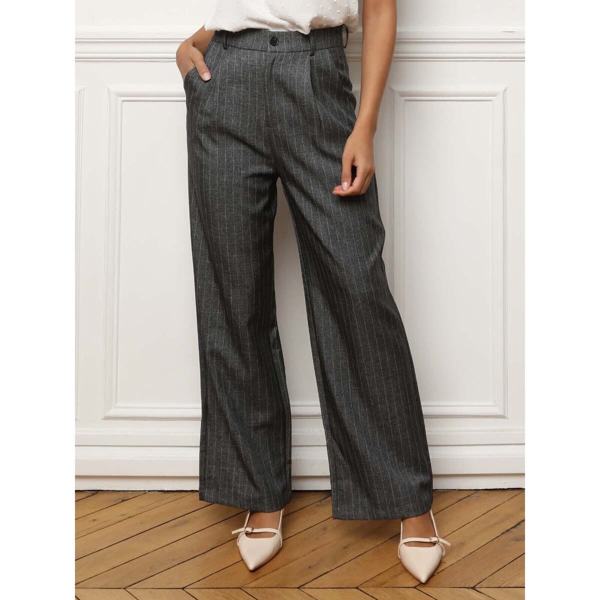 Women's Pants La Modeuse Gray